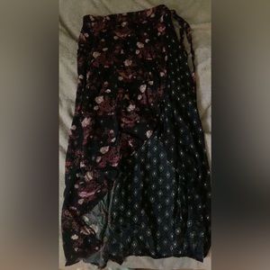Hippie Half/Half long skirt